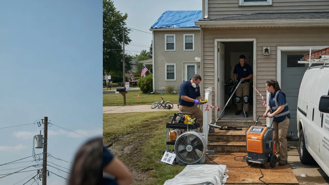 Water Damage Repair in Eddyville, IL near me